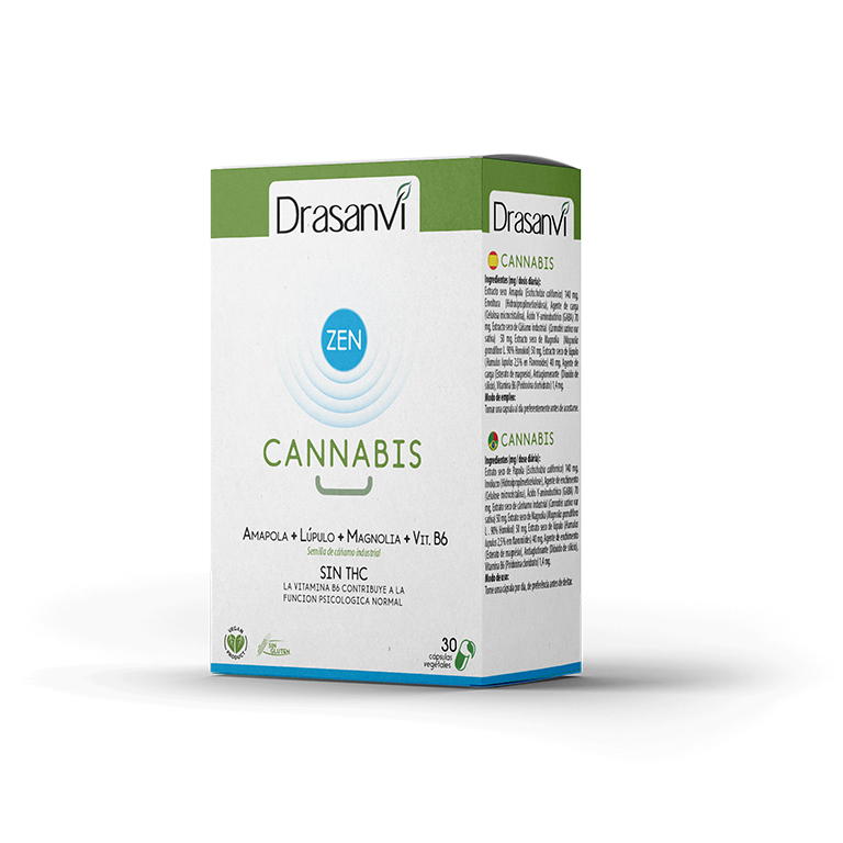 Cannabis Zen Azul 30 Cápsulas Drasanvi
