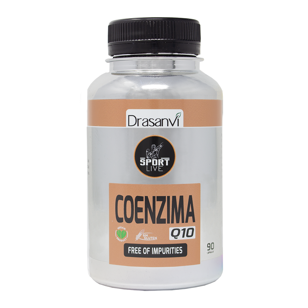 Coenzima Q10 30 mg 90 Cápsulas Sport Live Drasanvi