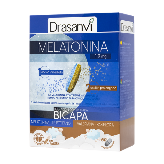 Melatonina Bicapa 60 Comprimidos Drasanvi
