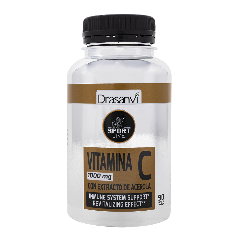 Vitamina C 1000 mg 90 cápsulas Sport Live