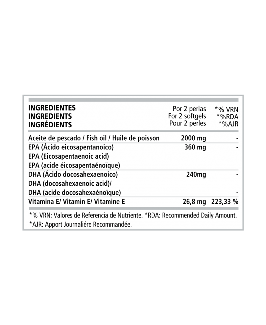 OMEGA 3 + VITAMINA E