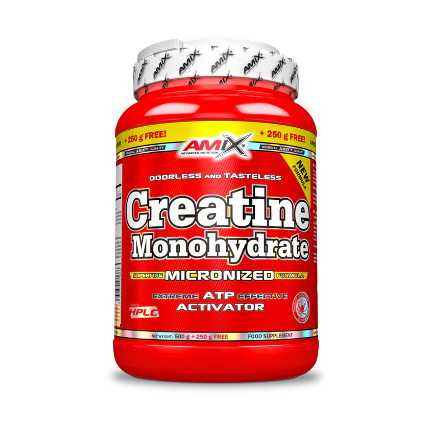 Creatina Monohidrato 500 g + 250 g Gratis – Amix™