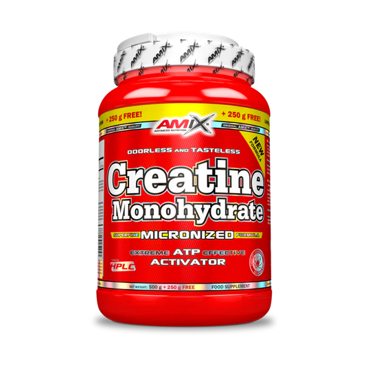 Creatina Monohidrato 500 g + 250 g Gratis – Amix™