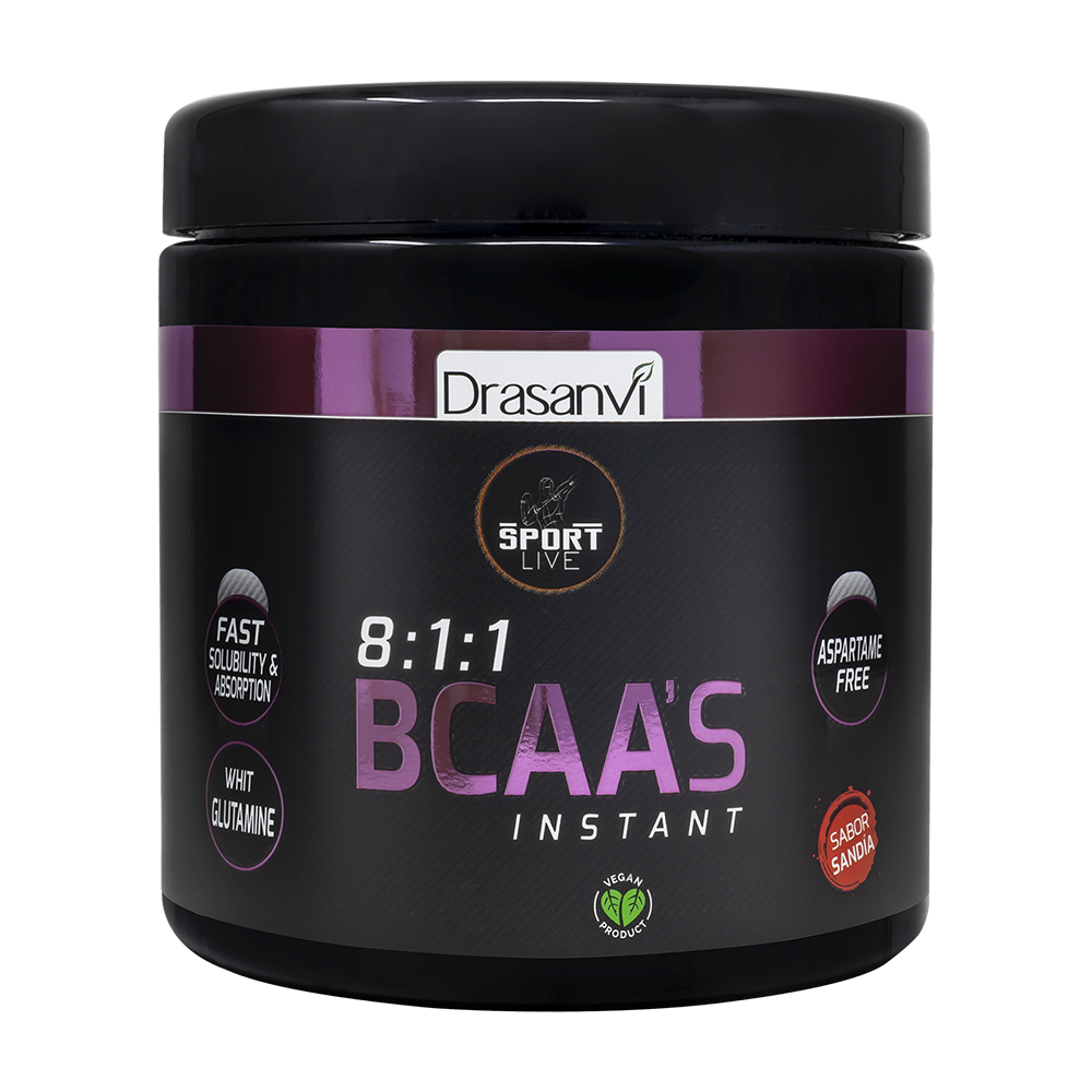 BCAAS + Glutamina Sport Live Drasanvi