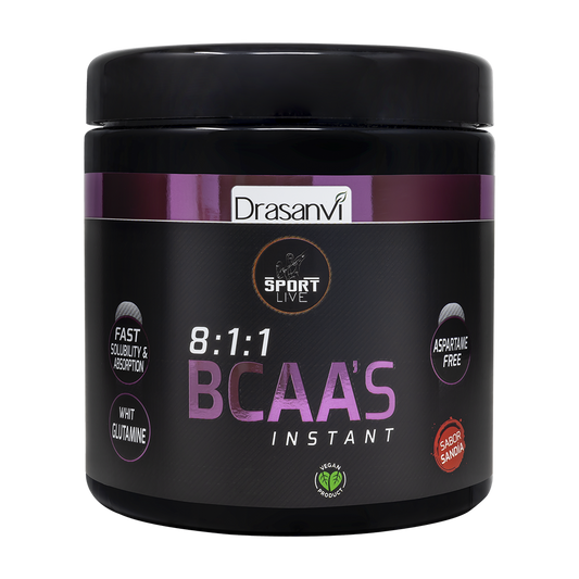 BCAAS + Glutamina Sport Live Drasanvi