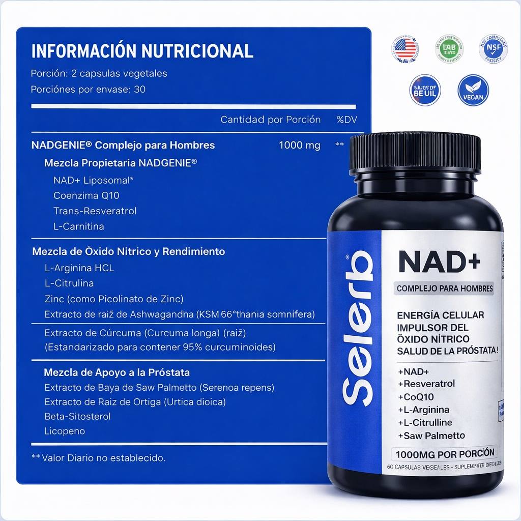 NAD+Selerb (con resveratrol)