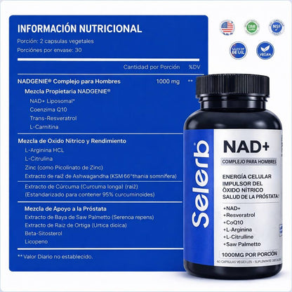 NAD+Selerb (con resveratrol)